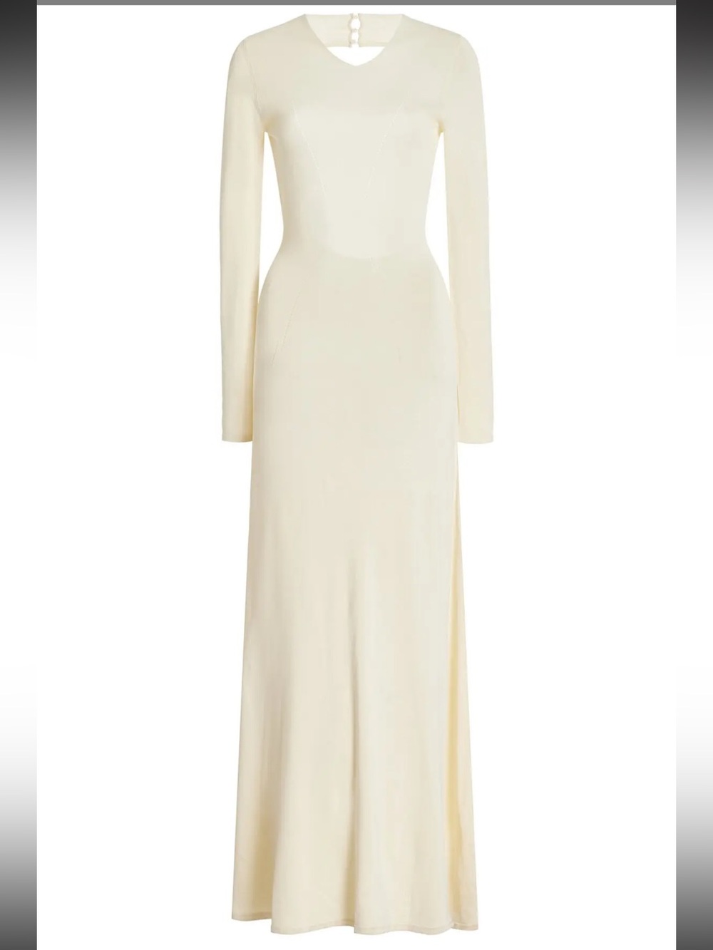 SOLID & STRIPED x Sofia Richie Grange Narcia Long-Sleeve Maxi Dress